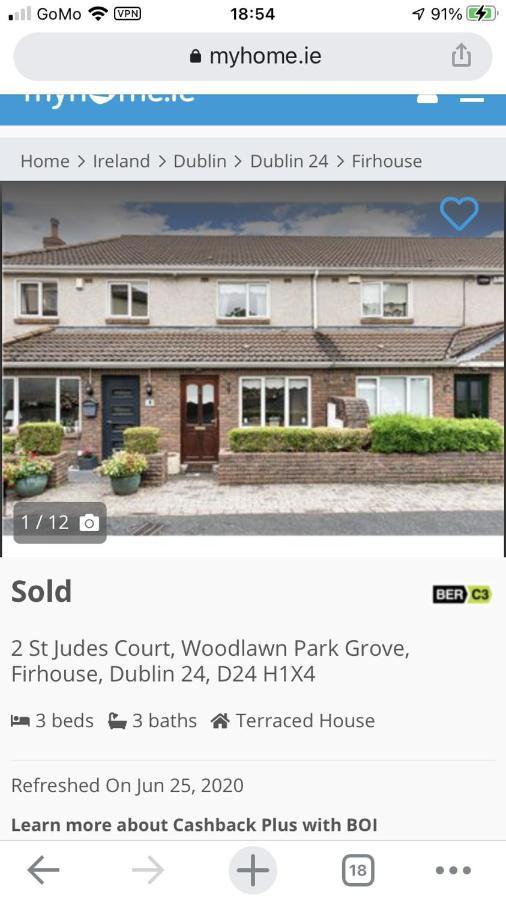 2 St Judes Court D24H1X4 Students Only Apartment Dublin Bagian luar foto